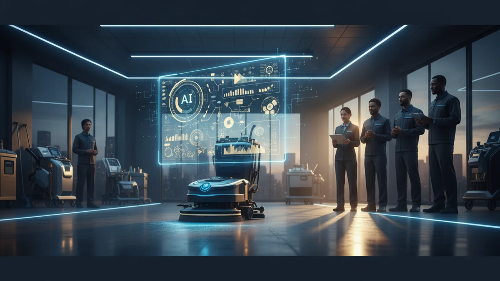 AI Automation for Commercial Cleaning Companies | Boom FSA